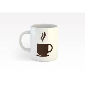 Mug Céramique54 - Coffee - Blanc
