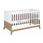 Chambre à coucher pour bébé Archipel - Bois MDF stratifié - Chêne et blanc Chambre à coucher pour bébé Archipel - Bois MDF stratifié - Chêne et blanc
