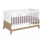 Chambre à coucher pour bébé Archipel - Bois MDF stratifié - Chêne et blanc Chambre à coucher pour bébé Archipel - Bois MDF stratifié - Chêne et blanc