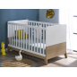 Chambre à coucher pour bébé Archipel - Bois MDF stratifié - Chêne et blanc Chambre à coucher pour bébé Archipel - Bois MDF stratifié - Chêne et blanc