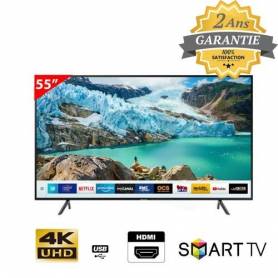 Samsung Téléviseur 55" LED ULTRA HD 4K Smart tv - Garantie 2 ans