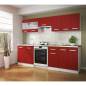 Ultra cuisine complète Rouge Mat Ultra cuisine complète Rouge Mat