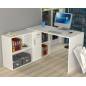 Bureau Blanc avec retour 120*75*60cm Bureau Blanc avec retour 120*75*60cm