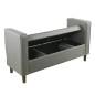Banc de Rangement - Gris foncé