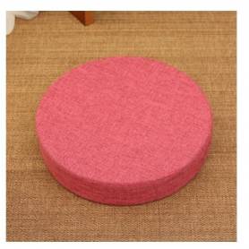 Coussin d'assise  - rose  - 40 cm - velours - 