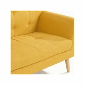 Canapé Bergen scandinave - Jaune