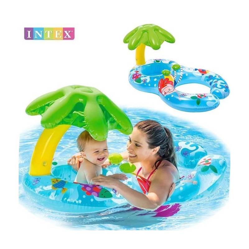 Intex Bouee Siege Bebe Et Maman Plage Et Piscine Intex