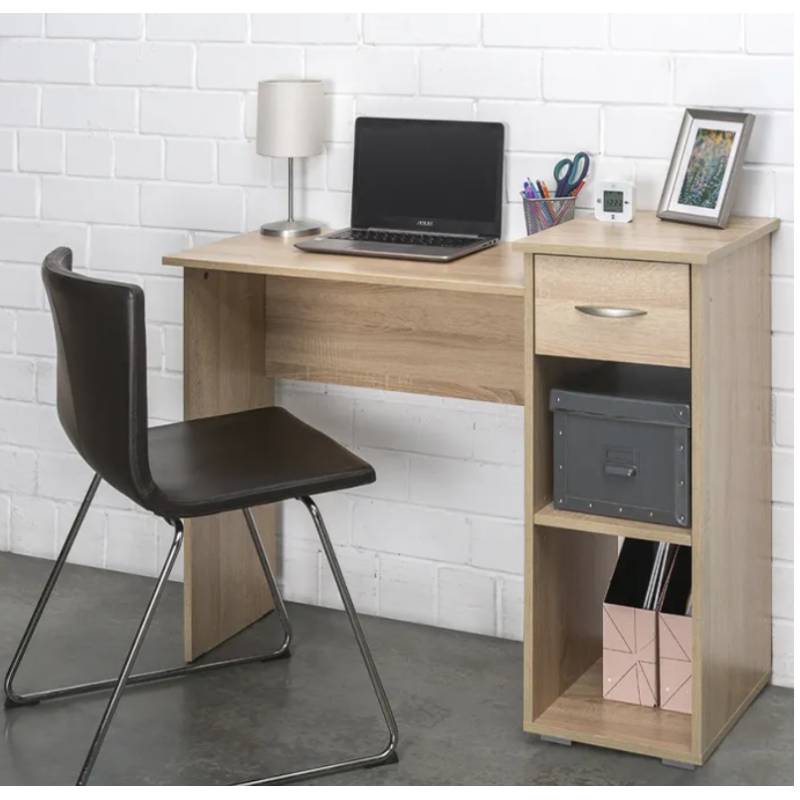 Bureau chêne avec tiroir Bureau chêne avec tiroir
