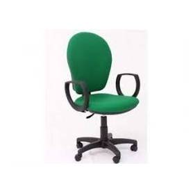 chaise ergokid  vert avec accoudoirs 