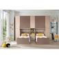 Chambre à coucher pour enfant  Jumeaux - Bois MDF stratifié - chêne, marron 