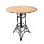Table haute vintage style industriel