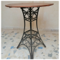 Table haute vintage style industriel