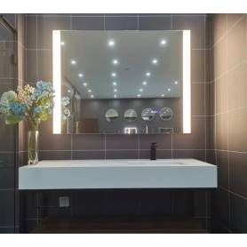 miroir mural de salle bain LED ,tactile  - 60*80 