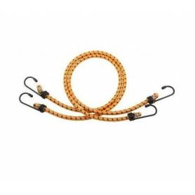 Cordes bagages - Tendeur élastique - Crochets - 600 mm - 2 pcs