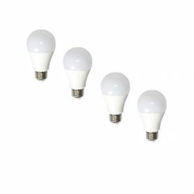 Radiance Pack de 4 lampes led - 7W - E27 - 6500K - A60 Blanc