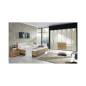 Pack mariage SILVER - chambre à coucher - canapé d'angle - meuble Tv
