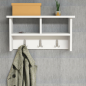 Porte Manteaux suspendu - 60*32*18 - Blanc 