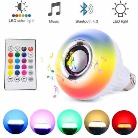 Ampoule LED RGB - Bluetooth - USB - E27