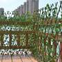 Clôture de jardin rétractable - Treillis extensible - Feuille de Lierre - 120*25 - 100*200