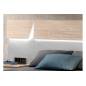 Lit Berne - MDF Stratifié - Chêne & Blanc Lit Berne - MDF Stratifié - Chêne & Blanc