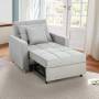 FAUTEUIL CONVERTIBLE COSY- 90*190 - Gris