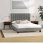 LIT QUEEN-Gris clair LIT QUEEN-Gris clair