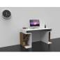 Bureau enfant -120*80*50cm-Blanc & marron Bureau enfant -120*80*50cm-Blanc & marron