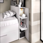 Lit enfant KAISER-Blanc-90*190cm Lit enfant KAISER-Blanc-90*190cm