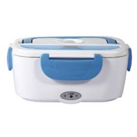 Boîte chauffante lunch box électrique - À Compartiments Amovibles - Bleu