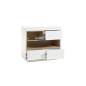 Meuble d'entrée  Merry - 100*82*40 cm - Bois MDF Stratifié - Blanc