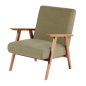Fauteuil Vintage - Vert H1m00cm x L70cm x P70cm Fauteuil Vintage - Vert H1m00cm x L70cm x P70cm