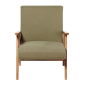 Fauteuil Vintage - Vert H1m00cm x L70cm x P70cm Fauteuil Vintage - Vert H1m00cm x L70cm x P70cm