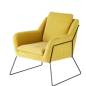 Fauteuil Eva - Jaune 68 cm* 85 cm * 76cm Fauteuil Eva - Jaune 68 cm* 85 cm * 76cm