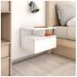 Table de Nuit, Table de Chevet Flottante Table de Nuit, Table de Chevet Flottante