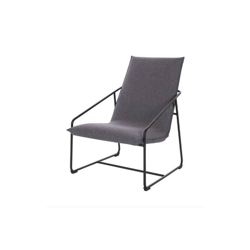 Fauteuil Logan - Pieds en métal - L65cm x P84cm x H88cm