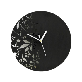 Horloge murale floral moderne