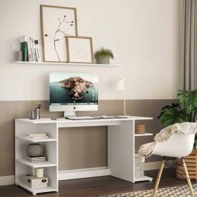 bureau design blanc 136*75*50cm