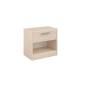 Commode avec tiroir caché chêne