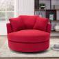 Fauteuil canapé IVORY Rouge 