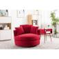 Fauteuil canapé IVORY Rouge 