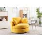 Fauteuil canapé IVORY jaune