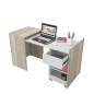 Bureau Pliable Moderne ADAM 130 x 80 x 45 cm - Bois Mdf Stratifié Bureau Pliable Moderne ADAM 130 x 80 x 45 cm - Bois Mdf Stratifié