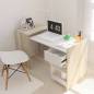 Bureau Pliable Moderne ADAM 130 x 80 x 45 cm - Bois Mdf Stratifié Bureau Pliable Moderne ADAM 130 x 80 x 45 cm - Bois Mdf Stratifié