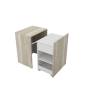 Bureau Pliable Moderne ADAM 130 x 80 x 45 cm - Bois Mdf Stratifié Bureau Pliable Moderne ADAM 130 x 80 x 45 cm - Bois Mdf Stratifié