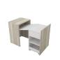 Bureau Pliable Moderne ADAM 130 x 80 x 45 cm - Bois Mdf Stratifié Bureau Pliable Moderne ADAM 130 x 80 x 45 cm - Bois Mdf Stratifié