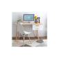 Bureau scandinave Chêne avec deux tiroires