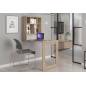 Bureau pliable avec niche bibliothèque Bureau pliable avec niche bibliothèque