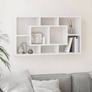 Niche bureautique en blanc L 120cm x H 70cm x P 25cm