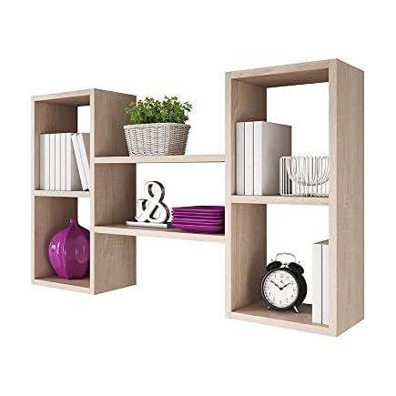 Niche bureautique en chêne L 100cm x H 80cm x P 25cm