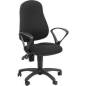 Chaise operateur Noir Avec Accoudoirs
